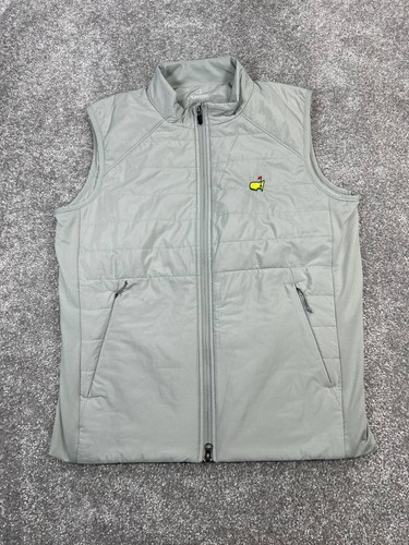 Masters Weste Herren mittelgrau Golf Full Zip