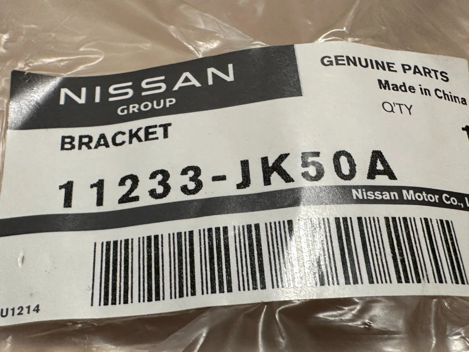 Infiniti Genuine G35 M37 FX37 Q70 QX70 Left Engine Mount Bracket 11233-JK50A OEM - Image 2 of 4