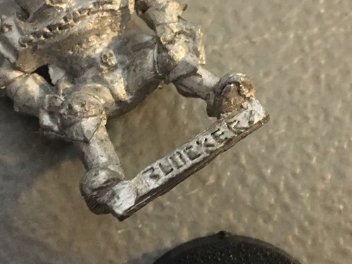 A28722 GAMES WORKSHOP BLOOD BOWL HUMAN CHUCKER BLOCKER CATCHER METALL 2ND ED GW - Bild 3 von 11