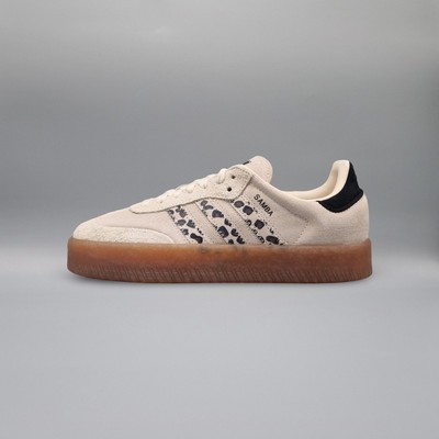 Original adidas Sambae Leopard Off-White (Womens) JI4226 NEU