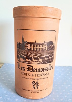 Terrakotta Flaschenhalter - Les Demoiselles, Côtes de Provence