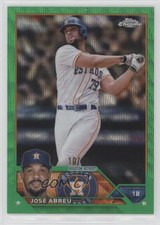 2023 Topps Chrome Green Wave Refractor 10/99 Jose Abreu #41