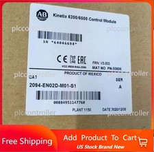 AB 2094-EN02D-M01-S1 Kinetix 6200/6500 Control Module New 2094EN02DM01S1