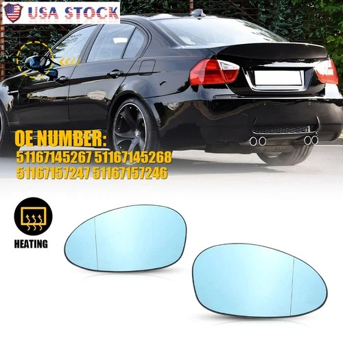 Left Right Side Power Heated Mirror for BMW 328i 335i 325i 128i 135i E46 E90 M3