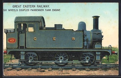 AK Great Eastern Railway, Six Wheels Coupled Passenger Tank Engine, englische E 