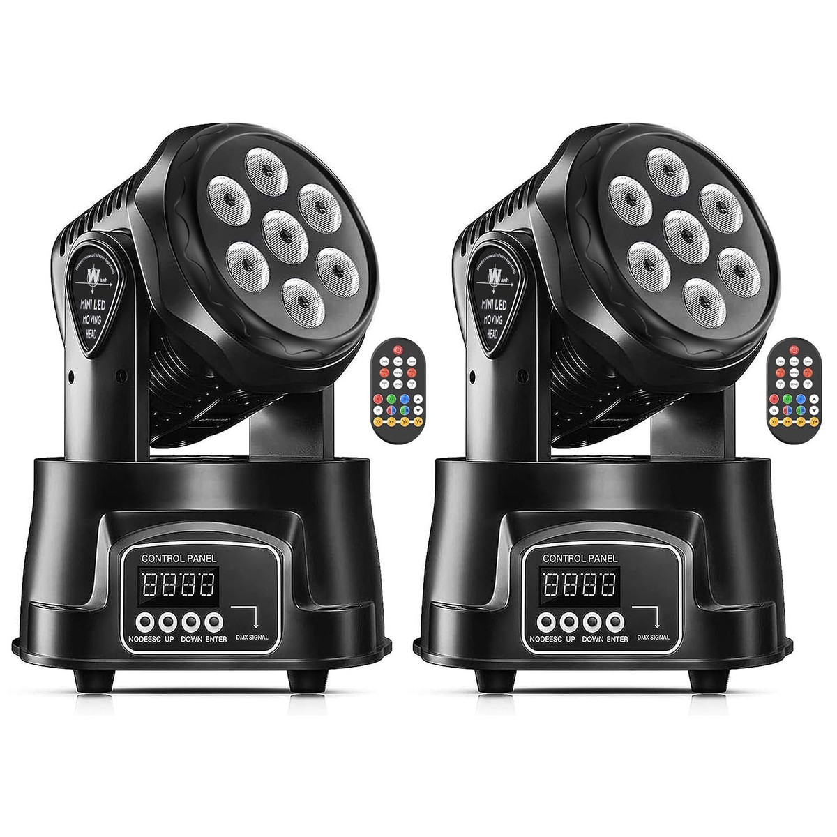 U`King ZQ02018 LED RGBW Moving Head Light DMX Spot ONLY GET