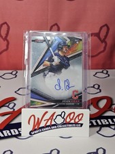 2022 Bowman Best baseball #B22-SK Steven Kwan RC on-card auto