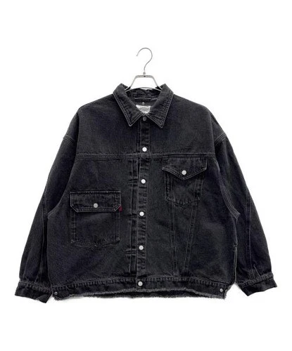 DANKE SCHON                    Denim Jacket brown 23A-BSL020-DS - product listing photo