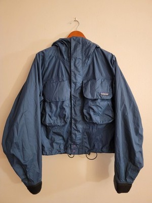 VTG Patagonia 2001 SST Jacket Fly Fishing Wading Jacket BLUE 81795