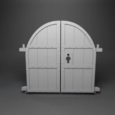 1966 Ideal BATMAN Justice League of America REPRODUCTION Batcave Doors