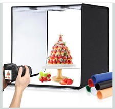 Light Box Photography, 24x24 inch Large Photo Studio Light Box, Professional LED