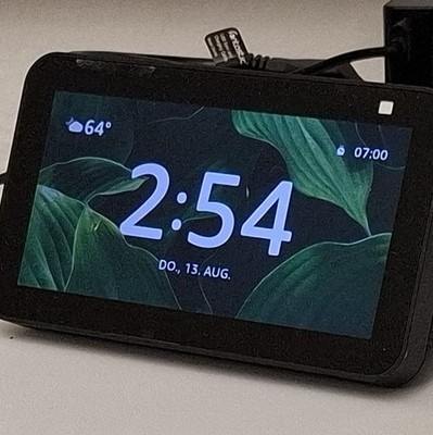 Amazon Echo Show Smart Display/Smart Lautsprecher schwarz Bluetooth WLAN HDMI