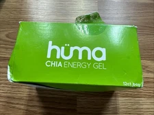 Huma Chia Energy Gel 12-Ct Variety 100% Natural Fuel For Endurance Exercise