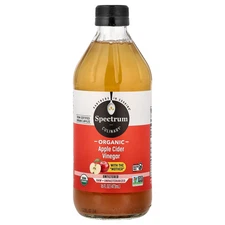 Organic Apple Cider Vinegar, Unfiltered, 16 fl oz (473 ml)