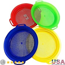 Sand Sifter Sieves for Sand Beach Red, Blue, Y