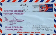 FFC 1962 Cunard Eagle Airways - Miami FL To London England - J29502