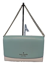 Kate Spade Carson Saffiano Leather Convertible Crossbody -Poolside