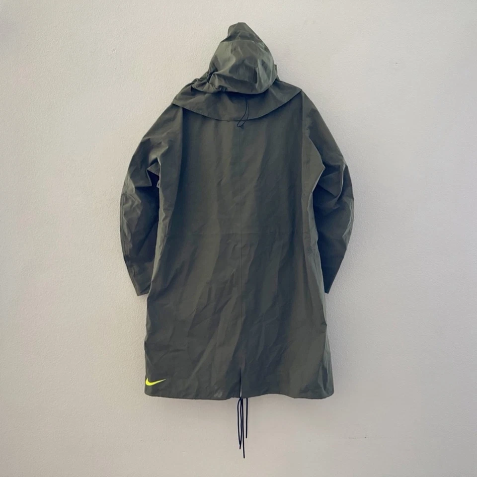 Nike Lab ACG Gore Tex Jacket Mens Med Green Windbreaker Street Gorpcore Utility - Image 2 of 4