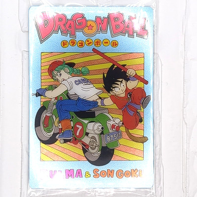 7-27 CR Bulma Son Goku Dragon Ball Itajaga vol.7 Trading Card New