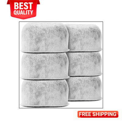 6 Pack Replacement Charcoal Water Filters for All Cuisinart Coffee Machines - C