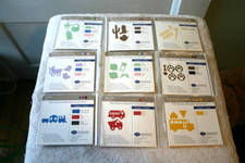 LOT of 9 NEW - Creative Memories Die Cuts - Assorted Shapes