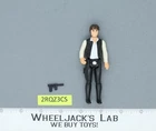 Han Solo BIG HEAD 100% Complete Star Wars 1977 Kenner Action Figure NO REPRO