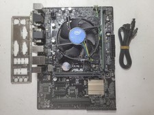 Asus H110M-C Motherboard Core i5-6500, 8GB RAM, IO Shield 1703