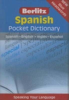 Spanish Pocket Dictionary: Spanish-EnglishIngles-Espanol (Berlitz  - ACCEPTABLE