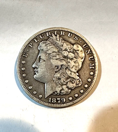 1879 CC Morgan Silver Dollar Premium Condition / VF - XF Great Detail
