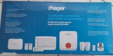Alarme centralisé neuve connectée HAGER LOGISTY ALMA RLP003F dissuasion video su