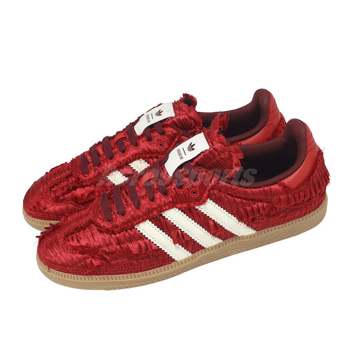 adidas Originals x Caroline Hu Samba OG Satin Pack Power Red Men