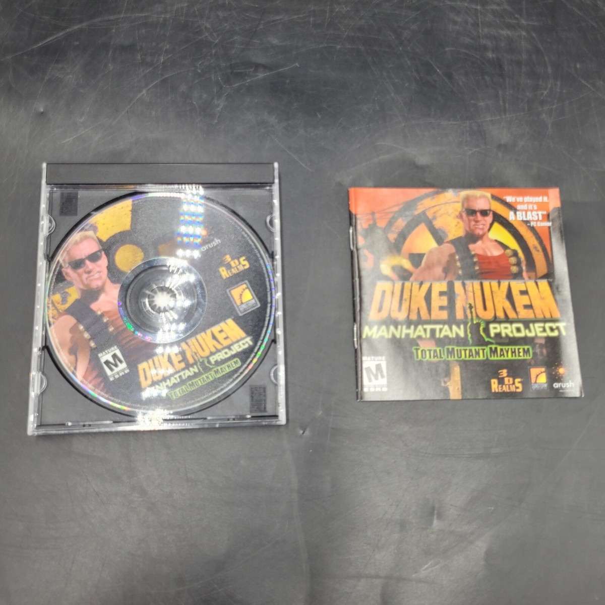 Duke Nukem Manhattan Project Total Mutant Mayhem PC CD-ROM Duke Nukem Manhattan Project Total Mutant Mayhem PC CD-ROM
