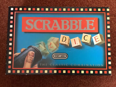 Scrabble Würfel Wortspiel von Spear's - vollständige und schöne Zustandsliste 405