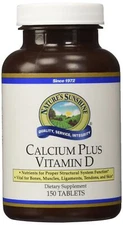 Calcium Plus Vitamin D, 150 Tablets | Vitamin D3, Calcium, Magnesium