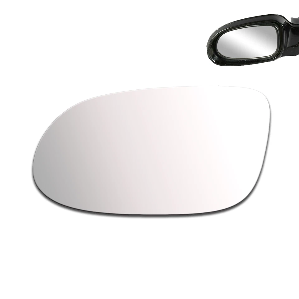 Espejo de cristal para Mercedes-Benz SL500 SLK230 1999-2004 lado izquierdo del conductor plano izquierdo Foto 3 de 4