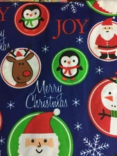 SCRUB TOP SIZE: S M L XL CHRISTMAS REINDEER PENGUIN NWT Nurse Work Medical CNA