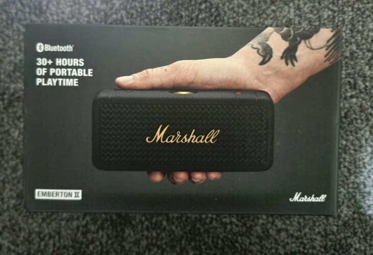 Marshall Emberton Bluetooth Wireless Speaker Portable Waterproof