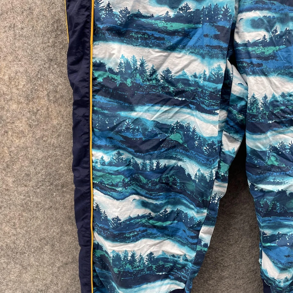 Pantalones deportivos LRG para hombre extra grandes azules camuflados blancos pantalones para correr bolsillos al aire libre Foto 4 de 4