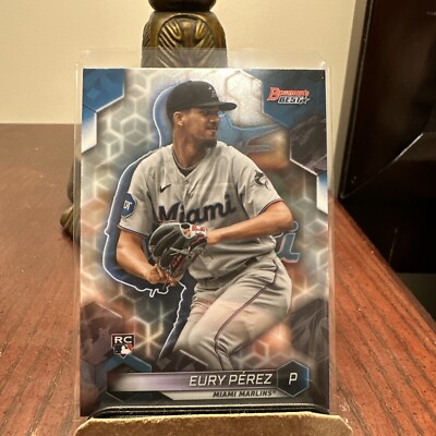 2023 Bowman's Best - #34 Eury Perez (RC)