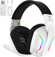 WESEARY Gaming Headset for PS4, PS5 & PC Bluetooth