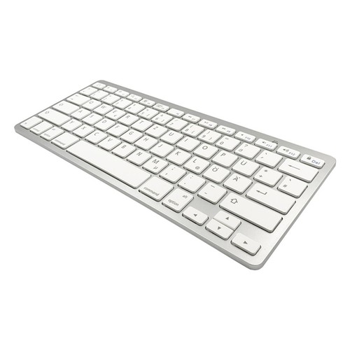 Ultra Thin 78 Key WirelESS German Keyboard Floating Button - Picture 6 of 7