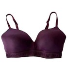 PINK Victoria's Secret Bra Wear Everywhere Wireless Lightly Lined Wine Size 36C — photo 2
