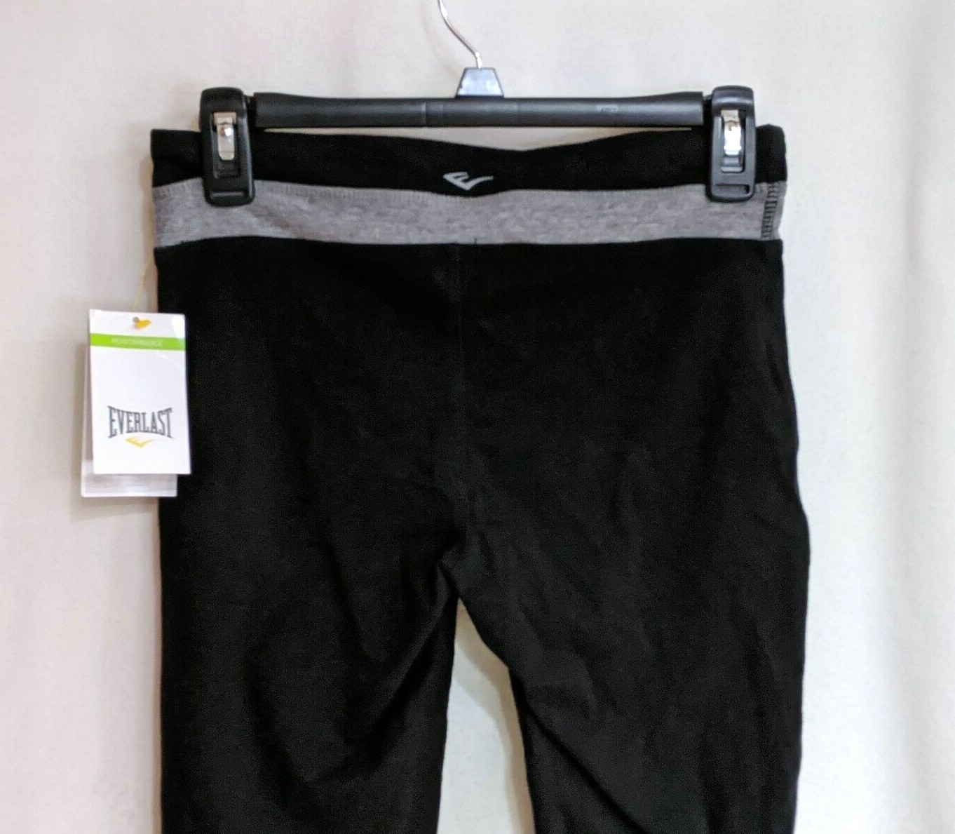 Everlast Sport Women's 20 Black/Grey Fashion Yoga Capri Leggings - Size S  | eBay
