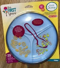 The First Years Suction Cup Section Plate Inside Scoop 12m+ BPA Free BNIP Sealed