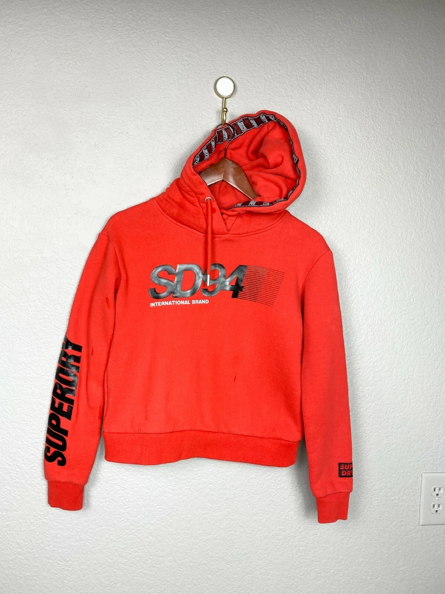 Superdry black hoodie deals