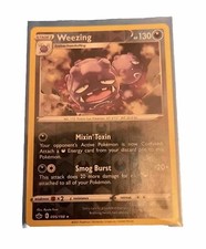 Weezing [Reverse Holo] #95 Pokemon Chilling Reign