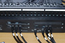 KX-NS700 Hybrid PBX Unified Communications Platform & Patch Panel with Cables