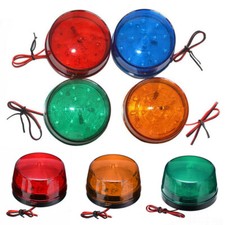 Luce di segnalazione emergenza stroboscopica lampeggiante segnale LED 12V lampada allarme faro