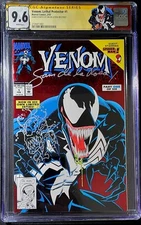 🔥🚨 Venom Lethal Protector 1 cgc 9.6 SS remark Sam De la Rosa Bagley Milgrom 