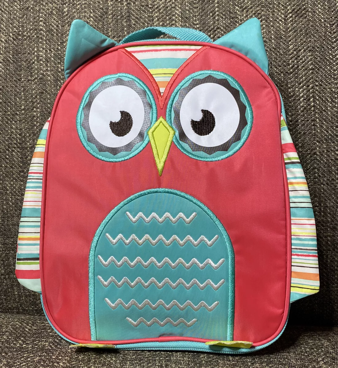 Thirty One 31 Chill icious Owl Thermal Lunch Tote Bag Lunchbox School